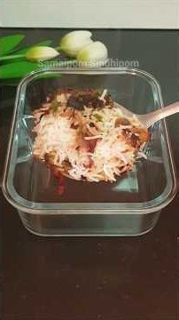 Mushroom Biriyani😋 Hyderabadi Biryani