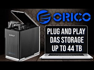 Efficient Storage Solution: ORICO 2 Bay Hard Drive Enclosure up to 44TB #techreview