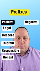 30K views · 1.1K reactions | Negatives with prefixes | English Lingo | Facebook