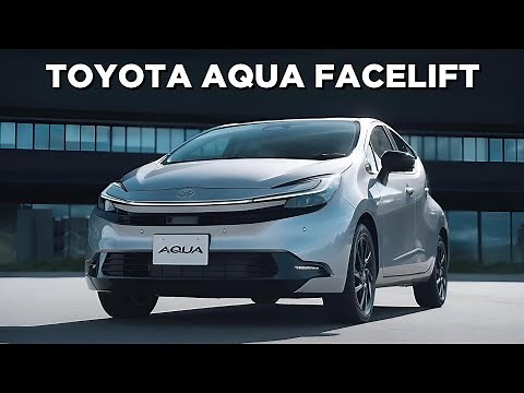 New Toyota Aqua facelift (2025) – More Tech, More Power, More Beautiful!