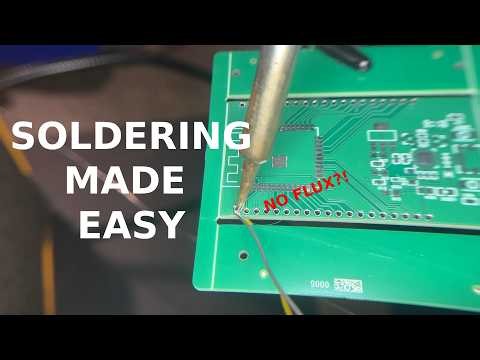 Learn to Solder in 6 Minutes (Plus Desoldering)