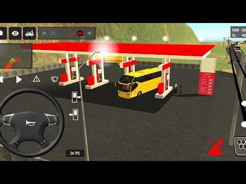 Euro Coach Bus Simulator 🔥new coach bus simulator 🚌 part - 16 android mobile gameplay best #bussid