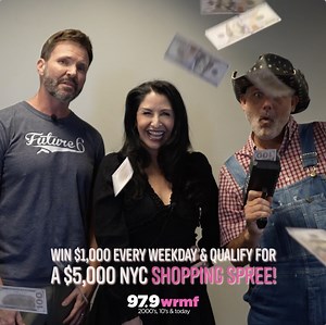 123K views · 88 reactions | Need to update your wardrobe? ‍♀️ We've got you covered! 螺 Win $1,000 every weekday & qualify for a $5,000 Shopping Spree in NYC from the The KVJ Show! Just listen for the Cash Code EVERY HOUR 6a-12mid, then enter it on the 97.9 WRMF app.  bit.ly/SpringIntoSummer25 | 97.9 WRMF | Facebook
