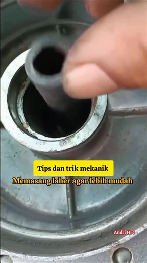 Andrihrc | Trik mekanik agar lebih mudah memasang bearing pada tombol #tutorial #otomotif #reels | Instagram