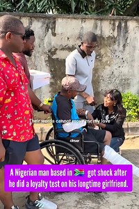 569K views · 17K reactions | A Nigerian man based in  got a shock when he tested his girlfriend's lo¥alty. #fblifestyle | Mhiz Chukwuma Rejoice | Facebook