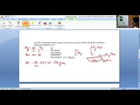 CALCULO DO EHL DE UMA EMULSÃO