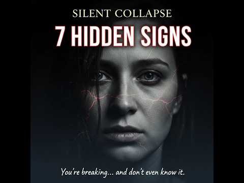I Was Functioning Perfectly… Until I Wasn't The Terrifying Truth About Silent Collapse