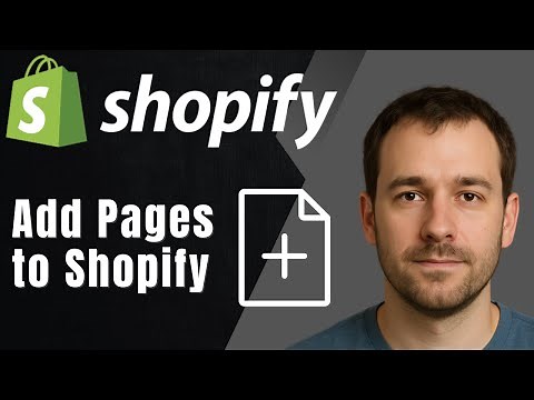 How to Add Pages to Shopify Store & Navigation Menu (2025 Quick Tutorial)