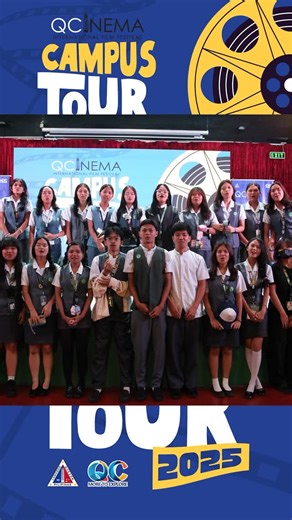 QCinema Campus Tour at Our Lady of Fatima University! | QCinema