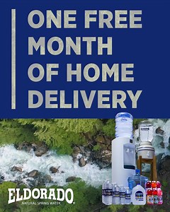 Great-tasting natural spring water, delivered straight to your door. | Eldorado Natural Spring Water