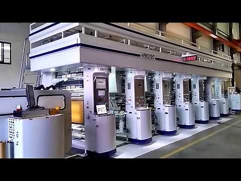 How is The Gravure Printing Machine Working ?