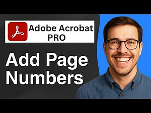 How to add page numbers in Adobe Acrobat Pro [2025 Easy Guide]
