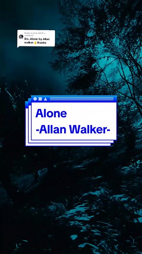 Replying to @nick_10015 Alone by Allan Walker Lyrics #24alphabet #CapCut #trending #viral #allanwalker #alone #lovesong #englishsongs #foryou #lyrics