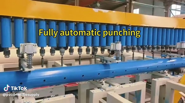 PVC drilling pipe, fully automatic drilling, dedicated for well drilling#Drill #pipe #PVC #water