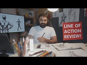 Line of Action Review - The BEST Drawing Practice Tool for Artists? (Full Walkthrough
