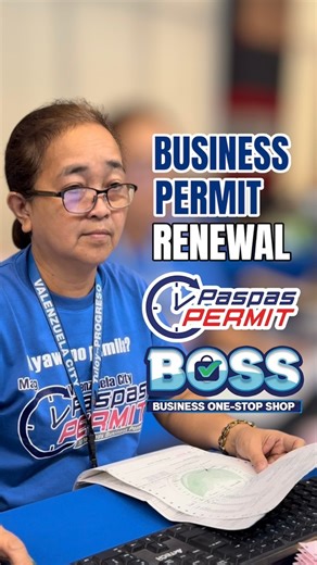 #PamilyangValenzuelano, narito ang gabay kung paano magproseso ng Business Permit sa ating Business One-Stop Shop (BOSS)! #BusinessPermitRenewal PaspasPermit BOSS #ValenzuelaCity | Valenzuela City