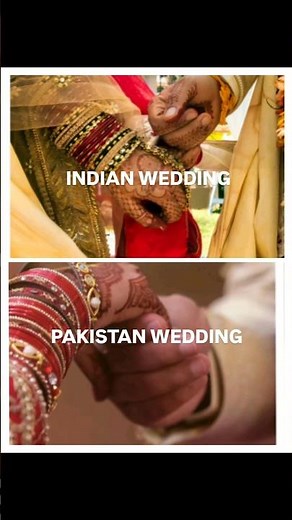 Indian Wedding vs Pakistani Wedding: Ultimate Bridal Fashion & Style! 🇮🇳🇵🇰 #fashion #outfitedit