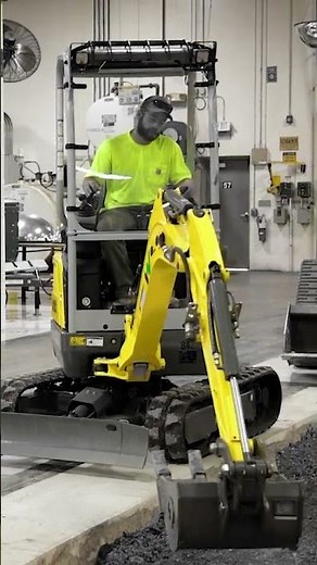 Emissions Free Mini Excavator: EZ17e