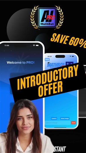 🎉 Introducing AI MathBot PRO – your ultimate maths & smart assistant! 🚀 Get started with our exclusive introductory offer – only on the iOS App Store! 📲 Download now and level up your learning! #ai #foryoupage❤️❤️ #foryoupagе https://apps.apple.com/redeem?ctx=offercodes&id=6740729882&code=PROPROMO