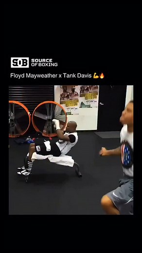 Flashback to Tank and Floyd training together 🥊 🎥 floydmayweather X #Boxing #Sourceofboxing #fyp | Source of Boxing