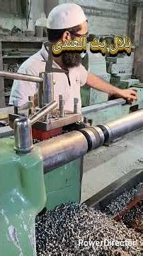 Shaft making process ! Lath machine ! #shortvideos ! workshop ! workshop tools ! Kashmirigamer2