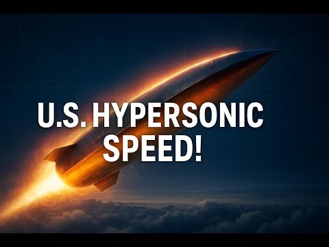 US Hypersonic Weapon Tests 2025 – 7000 km/h Missiles Changing Warfare!