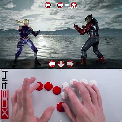 A simple method for KBDs #HitBox #HowToHitBox #TEKKEN #Tekken7 #SOCD
