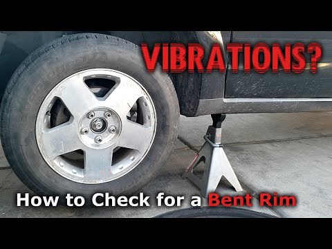 How to Check for a Bent Rim + Car Vibration Symptoms