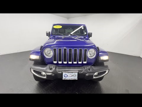 Used 2018 Jeep Wrangler Unlimited Sahara 1C4HJXEG2JW305495 Westbury, Queens, Brooklyn, NYC