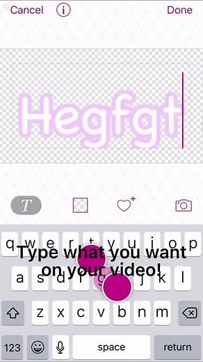 How to put text on your videos using video star!