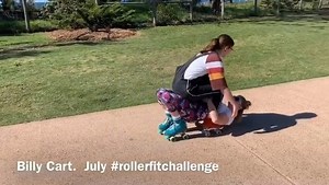 JULY #rollerfitchallenge 🧡 As always will be giving away a prize. For the most fun, creative and energy giving skater or skaters at any level! Open to any skaters around the world. We recommend you learn in order from beginner, through to intermediate and advanced 1,2,3! Plus our extra BONUS ROUND which is so fun to try in this challenge. There is something to try no matter your level of skating experience. 💪🏽 Our July challenge has been set by our Brisbane sister RollerFit Instructor duo @co