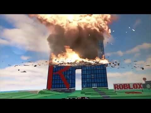 roblox hq gets destroyed by a missle