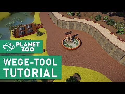 WEGE und PLÄTZE bauen! - Planet Zoo Tutorial