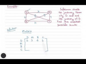 L-8 Travelling Salesman Problem - Brute Force || Design & Analysis of Algorithm || GATE || UGC NET