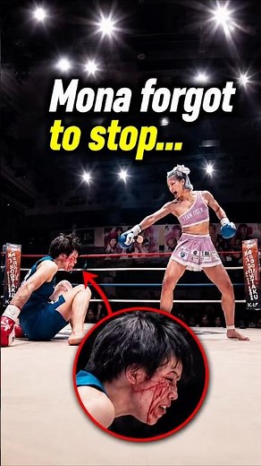 MONA KIMURA - FATAL FLAMINGO KNOCKOUT - モナ・キムラ - フェイタルフラミンゴノックアウト #shorts