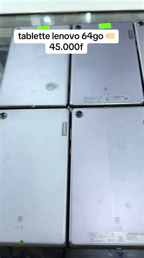 Tablette Lenovo 64Go pas chère — prix 45.000f et caractéristiques