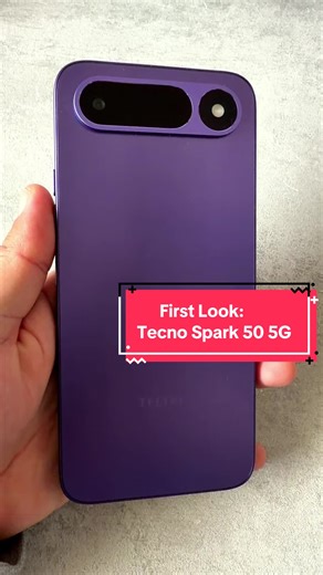 FIRST LOOK: Tecno Spark 50 5G Smartphone! Fill Video Review On My Channel! #tecno #tecnospark #tecnospark505g #firstlook #smartphone