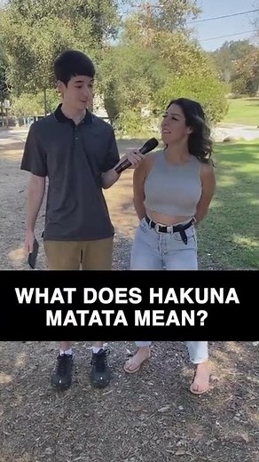 What does hakuna matata mean?