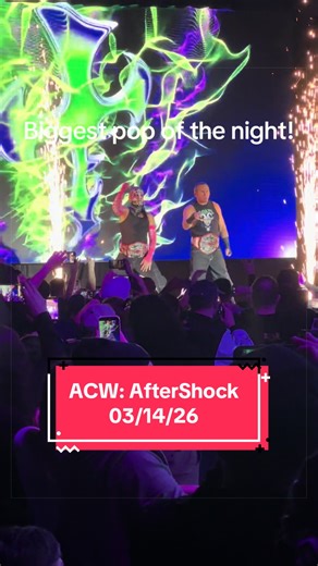 Got to see two of the best to ever do it, the Hardy Boyz! Absolute legends. #hardyboyz #jeffhardy #matthardy #acw #indiewrestling