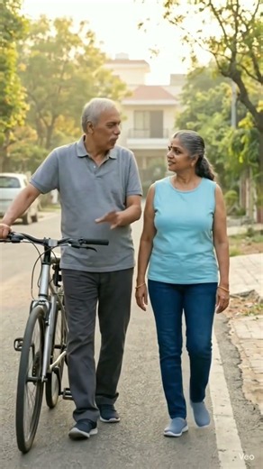 walking cum cycling