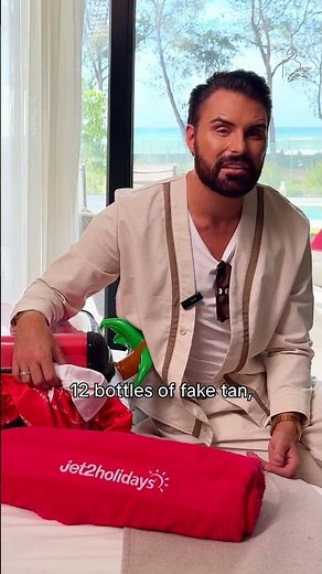 Exclusive Look: What's in Rylan's 22kg Baggage?