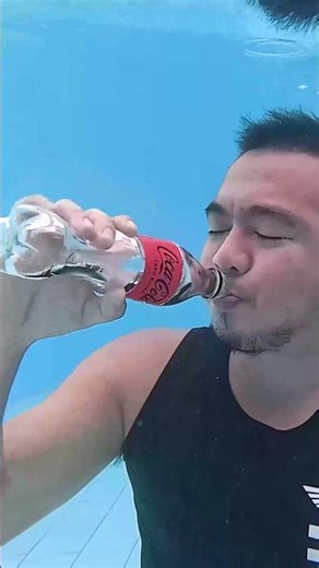 Burp Sprite vs Coke Zero Sugar vs Coke Underwater