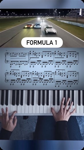 Natalie | Pianist & Composer • Lessons • Sheet Music on Instagram: "Formula 1 on the piano 🔥 . Main Theme “F1” OST by Hans Zimmer 🏁 Piano Cover + Sheet Music . . You can find the sheet music link in my story highlights or message me in DM🙏 . . Лишаю посилання на нотки у збереженому сторі, або пиши мені особисто ❤️ . . . #mainthemef1 #hanszimmer #pianocover #filmusic #alanya"