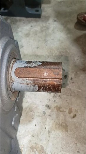 Ferfectly Adjust Parallel Key On Gearbox Shaft #shorts