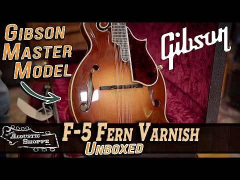 This May Be The Best Gibson Mandolin Yet... | Gibson F-5 Fern Varnish Mandolin Review