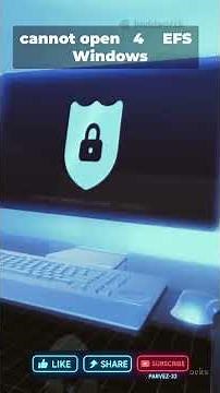 How to Open Encrypted Files in Windows #parvez-32#encryption #shortvideo #techtips