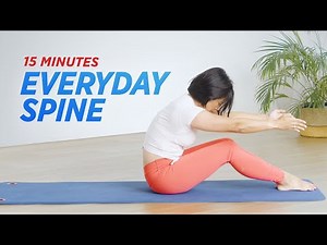 15 min Everyday Spine Workout: Best Pilates Back Exercises for Strength & Flexibility