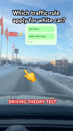 Exit rule/ right of way rules! right of way driving rules! right hand rule traffic?