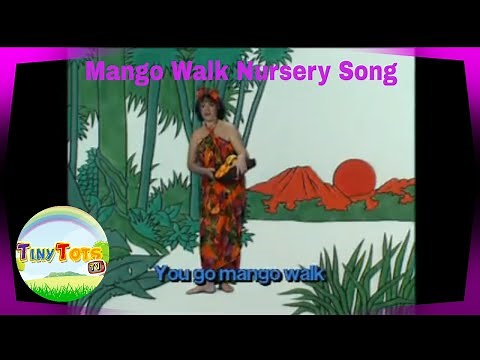 Mango Walk Song With Lyrics-Nursery Rhymes For Babies-Sing along Kids Songs