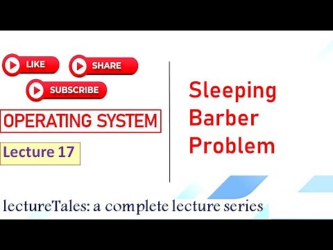 2.12 Sleeping Barber Problem in Operating System & its solution using Semaphore